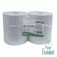 Rouleaux papiers toilettes maxi jumbo par lot de 6 qualité recyclée - a10000
