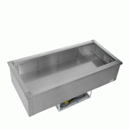 Tefcold Cuve inox de refroidissement ventilée 4 x GN 1/1, 235 W, 220 V - MONO - 16404