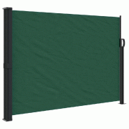 VidaXL Auvent latéral rétractable vert foncé 140x300 cm Modèle Zephyr Marine - 4004305