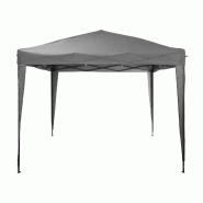 WellHome - Grande toile d’ombrage/tente 295x250cm en polyester en couleur anthracite - noir polyester WH17439