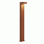 Zafferano Forward Borne Lumineuse Asymétrique 90 Cm Aluminium Peint Couleur Corten 13W Led 3000K Ip65 Idéal Pour Allées Extérieures Et Jardins Pri Zafferano Forward Borne Lumineuse Asymétrique 90 Cm Aluminium Peint Couleur Corten 13W Led 3000K Ip65 Idéal Pour Allées Extérieures Et Jardins Pri