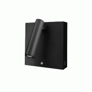 Applique Murale Led Sweet Wall 4W 2700K Orientable À 20° Avec Chargeur Sans Fil Usb-A/C Intégré, Noir Mat - Beneito & Faure - noir 8436590207574