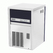 BREMA - Machine à glaçons pleins 21 kg/24h, réserve 4kg, condenseur air - CB 184 A-HCW inox - argenté Acier inoxydable 18/8 128659