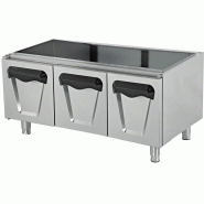 Climahosteleria Elément bas avec 3 portes 1200x620x550h mm EMPPLS7TS030 Line 700 Istanbul - EMPPLS7TS030