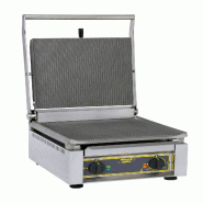 Contact-grill extra-large spécial panini fonte brute plaques rainurées PANINI XL R Roller Grill - inox PANINI XL R