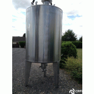 Cuve de préparation bio en inox 4000 L - CUV185 - BIO INOX Cuve de préparation bio en inox 4000 L - CUV185 - BIO INOX