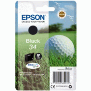 Epson Golf ball Singlepack Black 34 DURABrite Ultra Ink