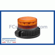 Gyrophare à LED orange embase magnétique prise allume cigare classe 1 MU 911 SIGNAL 082002A Gyrophare à LED orange embase magnétique prise allume cigare classe 1 MU 911 SIGNAL 082002A