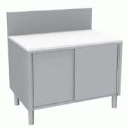 ITALCONCEPT L2G Meuble De Decoupe Fromage Surbaisse Inox 304, 750 x 1000 x 800mm - 3616350083104_0