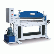 Presse plieuse motorisée hydraulique 32t largeur du travail 1250 mm épaisseurs jusque 5 mm 3 kW 400V Metallkraft WPK1250-32