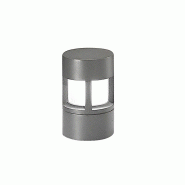 ROSSINI ILLUMINAZIONE JULE - Borne de sol 20 cm, murale, IP65, raccordement E27, fonte d'aluminium, coloris Anthracite - Groupe Rossini - gris T.115-2