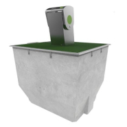 Système de collecte de déchets enterrés  - à chargement latéral - INTEGRA