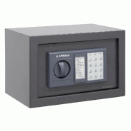 ARREGUI Classe T20EB Coffre-fort en acier avec serrure électronique, coffre à code, avec clé de secours, 20 x 31 x 20 x 20 cm, 9L - 8425181220887
