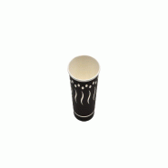 Betik Ecoline – 1000 unités – Gobelet boissons chaudes carton blanc épais premium noir imprimé – Ø 75 mm 180 ml - noir en carton 1010296