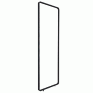 Cadre tube 60x20mm angle rond Pas 36 mm L950xH3000mm - noir