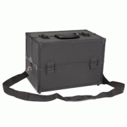 Caisse à Outils PEREL avec Compartiments Amovibles - Serrure à Clé - 360 x 220 x 250 mm - Noire - 3701123995958 Caisse à Outils PEREL avec Compartiments Amovibles - Serrure à Clé - 360 x 220 x 250 mm - Noire - 3701123995958