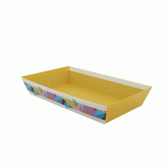Corbeille carton rectangle Pictolia 33x20 -