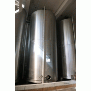 Cuve alcool 458 hl inox 316 l