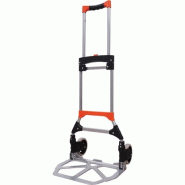 Diable en aluminium télescopique pliable 80 kg Diable en aluminium télescopique pliable 80 kg