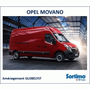 Equipement intérieur pour opel movano