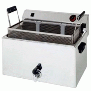 Friteuse electrique 16 litres de table - 530x460x370 mm - 9000 W 400/3V - 4416L61P Eurast - inox 4416L61P Friteuse electrique 16 litres de table - 530x460x370 mm - 9000 W 400/3V - 4416L61P Eurast - inox 4416L61P