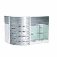 Kit comptoir d'angle Evolution avec vitrine