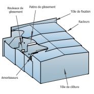 Protecteurs télescopiques - metal gennari - protection extérieure en acier