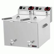 RM GASTRO Friteuse électrique double pour les poissons 0,43 kW/l, 8+8 l TOP avec robinet de vidange 230 V REDFOX - FE 88 V - REDFOX - 0615402315975 RM GASTRO Friteuse électrique double pour les poissons 0,43 kW/l, 8+8 l TOP avec robinet de vidange 230 V REDFOX - FE 88 V - REDFOX - 0615402315975
