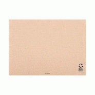 Set de table recyclé 80G/M2 31x43 cm naturel papier - par 1000