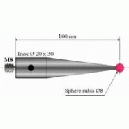 Sphère de référence bille rubis ø8mm sphe-8r Sphère de référence bille rubis ø8mm sphe-8r