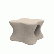 Table basse in & out PAL - granit crème