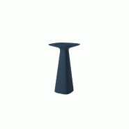 Table haute AMELIE UP - bleu profond