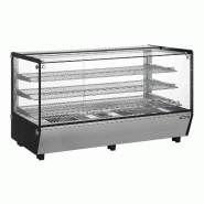 Vitrine chaude encastrable - 3 niveaux - 200L - CVCE200L | Casselin