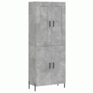 Helloshop26 - Buffet bahut commode armoire meuble de rangement organisateur cuisine salle de séjour salon haut 69,5 x 34 x 180 cm 02_0034603 - 300021_0