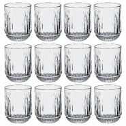 San Ignacio - Lot de 12 verres en cristal transparent de 260 ml - transparent Verre en cristal PK9426