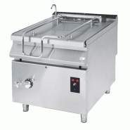 Sauteuse basculante électrique, capacité 80 litres, avec cuve en inox motorisée 800x900x870 mm - VIRTUS - 4068875006844