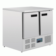 Table réfrigérée positive compacte 2 portes 240L Série G U636 Polar
