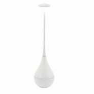 Zafferano Dondolina - Lampe de table LED rechargeable IP65, sans fil, variateur - Design italien, couleur blanche - blanc 8054040727085