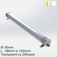 Balder max - plafonniers pour l'éclairage public - eccelectro - dimensions : 380mm