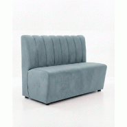 Banquette de restaurant CHR Prestige safira - 120 cm – coutures verticales – velours Casino Elastron – France Mobilier CHR - bleu 3760326528974 Banquette de restaurant CHR Prestige safira - 120 cm – coutures verticales – velours Casino Elastron – France Mobilier CHR - bleu 3760326528974