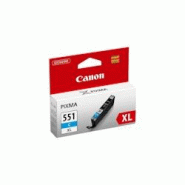Cartouche D Encre Canon Cli 551 Cyan Xl - 6444B004 Cartouche D Encre Canon Cli 551 Cyan Xl - 6444B004
