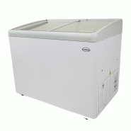 CombiSteel Congélateur bahut couvercle en verre lotte 336l - 7086.0030 CombiSteel Congélateur bahut couvercle en verre lotte 336l - 7086.0030