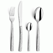 Cuillères de table acier inox 18/0 ép.3 mm modèle Havane jungle - par 12