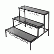 Etagère à plantes 3 niveaux 'nostalgie' Etagère à plantes 3 niveaux 'nostalgie'