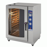 Four gaz mixte à injection directe 11 x GN 1/1 XT compact 16 kW+0,5 kW Inoxtrend Furnotel