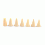 HENDI - Douilles - lisses - Ref 551011 - 4x4xH6 cm - plastique polypropylène 551011