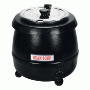 Marmite à soupe carrosserie noire, couvercle 8 litre L2G
