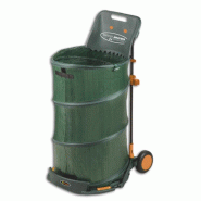 Panier de jardin pliant multifonctionnel GARDEN MULTIBIN, hxd : 80x50, 160l, sur roues - 5907544411215
