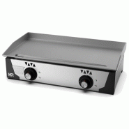 Plancha électrique professionnelle plaque de 6mm monophasé 5000w - PPLCE8100