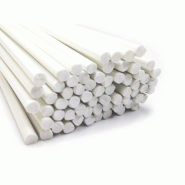 Soudure ronde PVC blanc en baguette - Référence 51RB09003 - Diamètre 3 mm